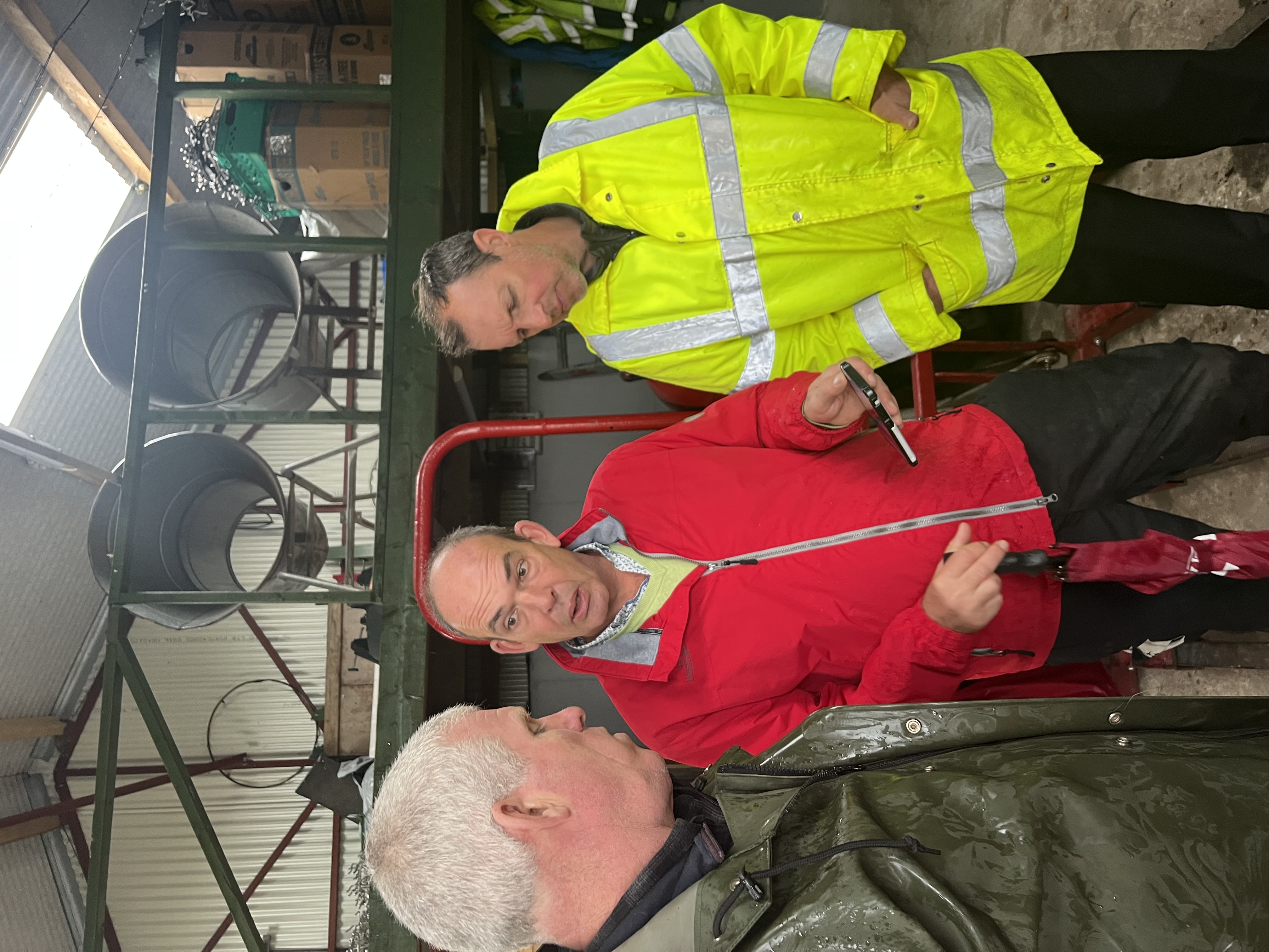 2023 Autumn Field Day: M Kelleher, K Allen, D McCullough.